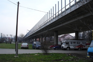 Rohrleitung Entwässerung Brücke Nový Jičín