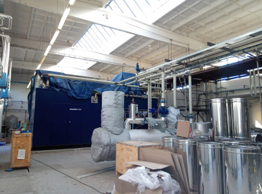 Installation of PZP Tvrdonice boiler room technology